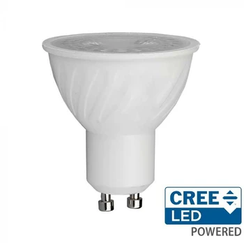 4,5W LED lemputė, GU10, 38°, 3000K, CREE LED chip