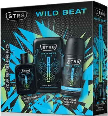 Dovanų komplektas vyrams STR8 Wild beat, 2 vnt.