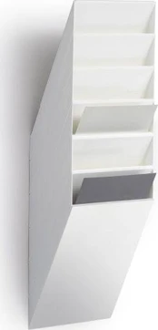 Patvari DOKUMENTŲ DĖŽĖ DURABLE FLEXIBOXX A4 6 Vnt VERTIKALI BALTA