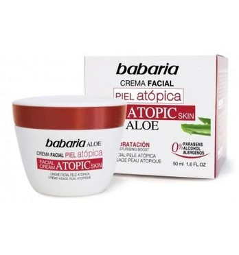 BABARIA Veido kremas ATOPIC SKIN, 50 ml
