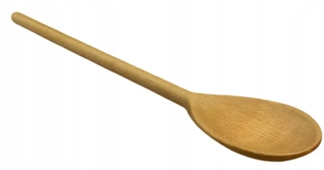 Medinis virtuvės šaukštas 35 cm, impregnuotas