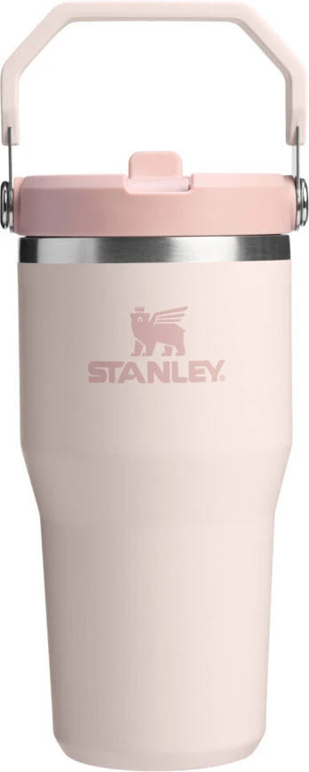 Stanley gertuvė The IceFlow Flip Straw 2.0 termosas, 600 ml, Rose Quartz