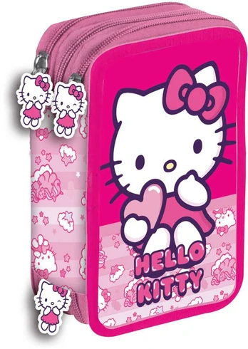 Manenti Hello Kitty triple pencil case