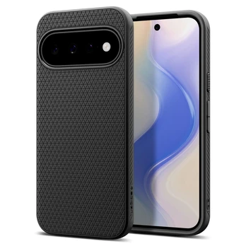 Dėklas SPIGEN LIQUID AIR GOOGLE PIXEL 11 MATTE Juodas