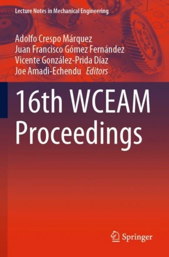 16th WCEAM Proceedings - Minkštas viršelis