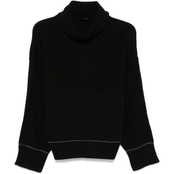 Megztinis moterims, Juoda, Knitted sweater