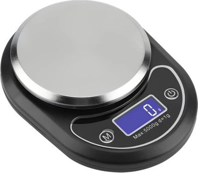 Elektroninės virtuvinės svarstyklės Extralink K4, juoda sp.