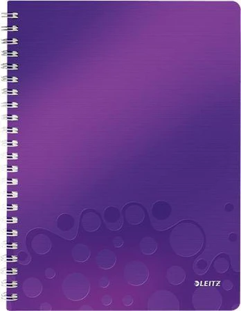 Leitz Purpurinė notebook WOW A4 (46380062)