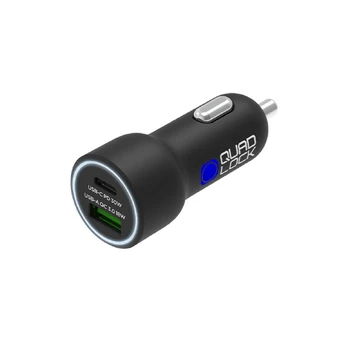 Quad Lock® Dual USB 12 V automobilinis įkroviklis