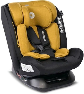 Automobilinė kėdutė Lorelli Scorpius i-Size, 0-36 kg, Lemon Curry
