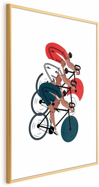 Artgeist Plakatas - Olympics - Cycling Race