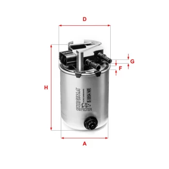 Kuro filtras SOFIMA S 0954 NR