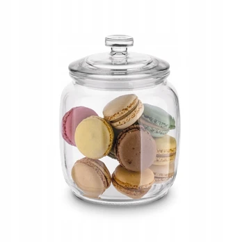 Stiklinis indas su dangteliu ir tarpine Tadar Bee, 0,95 l