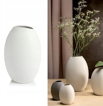 Vaza gėlėms Fancy Home Tescoma 23cm balta
