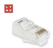 LYNX konektor STP Cat5e, 50µ, 100ks