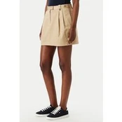 Tommy Hilfiger Mini sijonas WW0WW52106 Smėlio Regular Fit