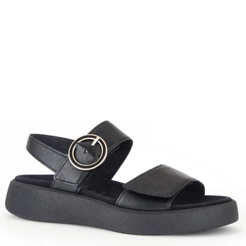 Basutės moterims, Juoda, Sandals