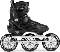 Blackwheels Dynamic greičio reguliuojami juodi inline pačiūžos, 36-39 dydis kaina