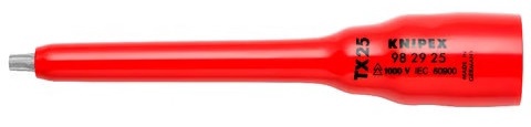 Antgalių laikiklis Knipex 98 29 25, 123 mm, 3/8"