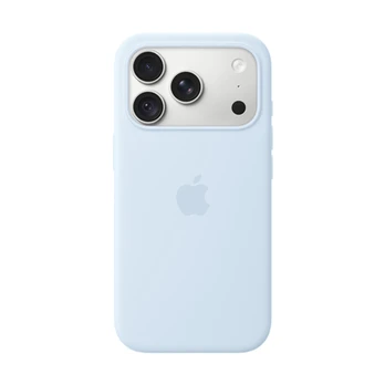 Dėkliukas APPLE iPhone 18 Pro Silicone Case with MagSafe - Crisp Blue