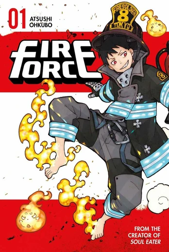 KNYGA Komiksas Manga Fire force Vol 1