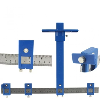 T-formos skylių žymėjimo / gręžimo šablonas 25cm
