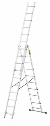 Trijų dalių daugiafunkcinės kopėčios DRABEST „Basic“ 3x8