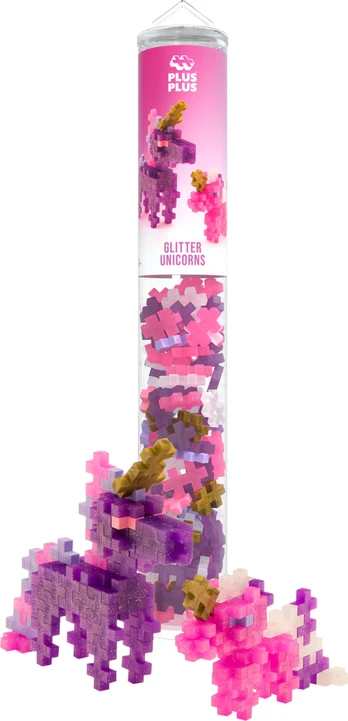 Plus Plus - Glitter Unicorns (4373)