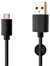 FIXED kabelis USB-A į Micro, juodos spalvos (1m)