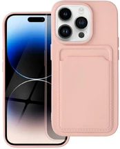 Dėklas Oem CARD Case for IPHONE 14 PRO pink kaina