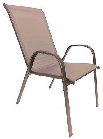 Lauko kėdė Minori, ruda