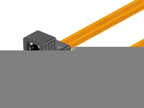 LANBERG RJ45 inline coupler slim window | ADS-RJ45-RJ45-245