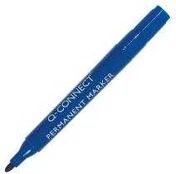 Multi Marker Q-Connect blå rund spids 2-3 mm,10 stk/pk