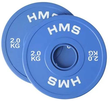 CBRS20 OLIMPINĖ PLOKŠTĖ 2 x 2,0 KG HMS