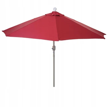 Klasikinis skėtis Mcw bordo spalvos 135 x 252 cm