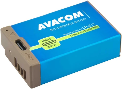 AVACOM battery Canon LP-E17 USB-C Li-Ion 7.4V 950mAh 7Wh
