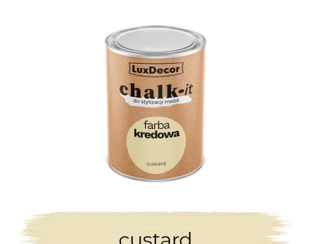 Kreidiniai dažai LUXDECOR CHALK-IT, 125 ml, (29) Custard