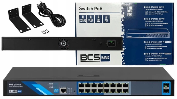 Ip switch'as Bcs-b-sp16g-2sfp-m