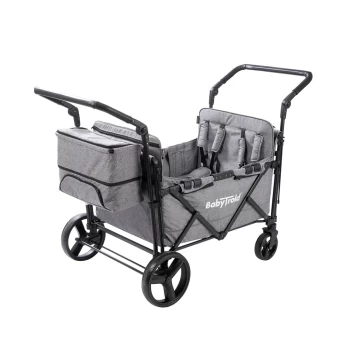 BabyTrold - Fun Pram (incl. seats) Grey