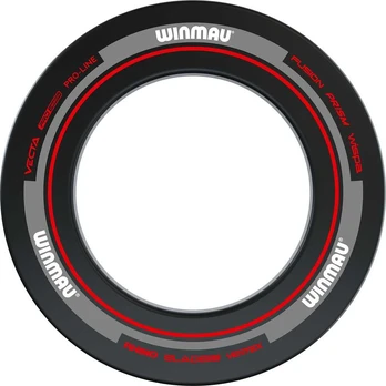 "Winmau Advance" smiginio lentos apvadas juodas/raudonas