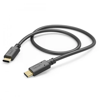 Hama USB-C - USB-C 1.5m, juoda