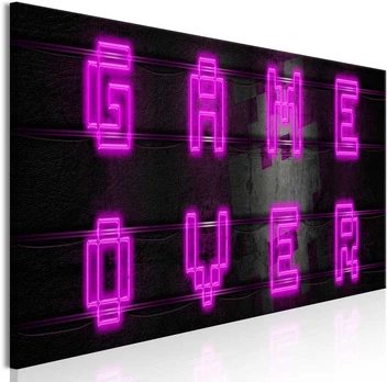 Artgeist Paveikslas - Rožinė Neon (1 Part) Narrow