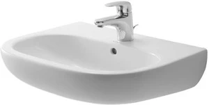 Praustuvas Duravit, keramika, 55 cm x 55 cm x 17.5 cm kaina