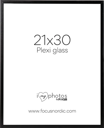 Focus Soul Juodas 21x30 Plexi