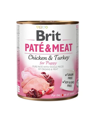 BRIT Pate & Meat Puppy - 800g