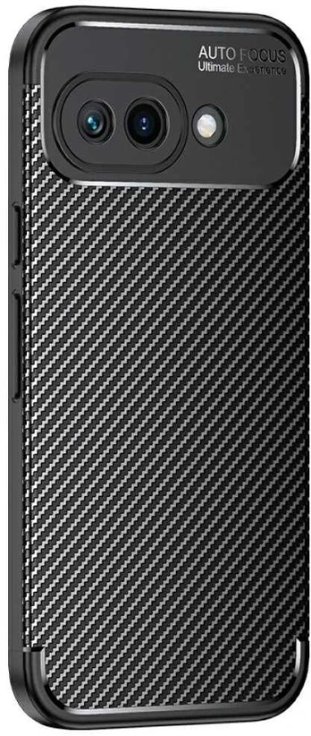 Dėklas Beline Carbon Armor Pixel 9a juoda/juodas box