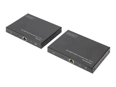 DIGITUS 4K HDMI KVM Extender Set, 70m