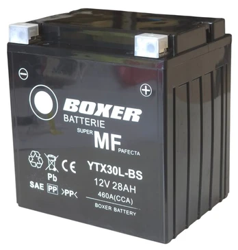 Akumuliatorius Boxer YTX30L-BS 12V 28Ah 460A