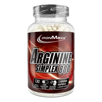 IronMaxx Arginin Simplex 800 130 kaps. Galioja iki: 2025.11.30