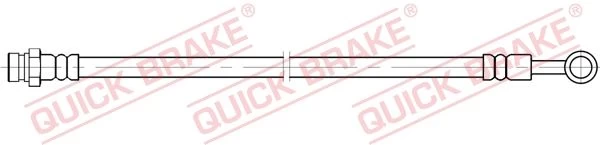 QUICK BRAKE QB50.099 Brake hose kaina